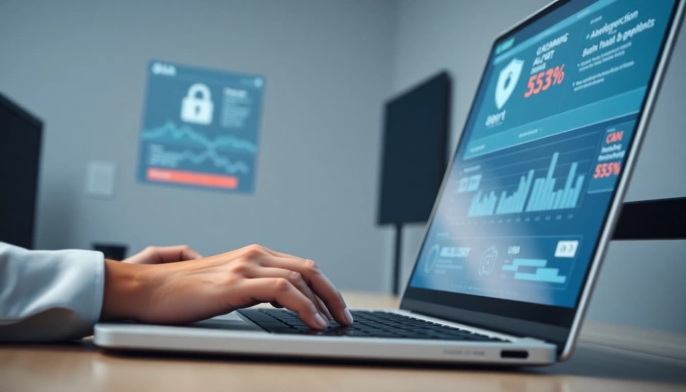 Preventing UBA fraud in a professional banking environment with heightened security measures.