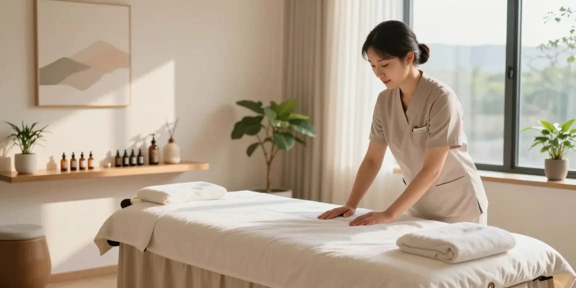 Experience relaxing 강남출장안마 in a serene spa setting with a professional therapist.