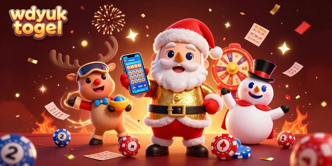 Engage in exciting wdyuk togel action with festive characters and luxurious casino elements.