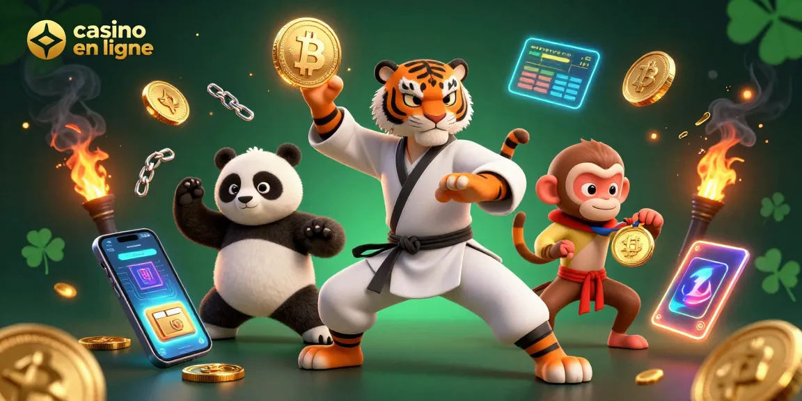 Profitez du casino en ligne avec des personnages ludiques et des éléments de jeu captivants.