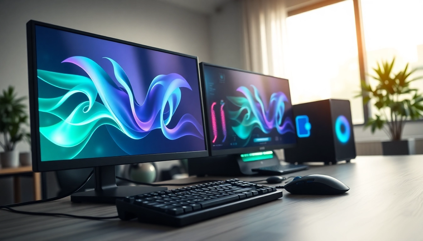 Εξερευνηθείτε τον κόσμο των refurbished pc με σύγχρονη διάταξη υπολογιστή.