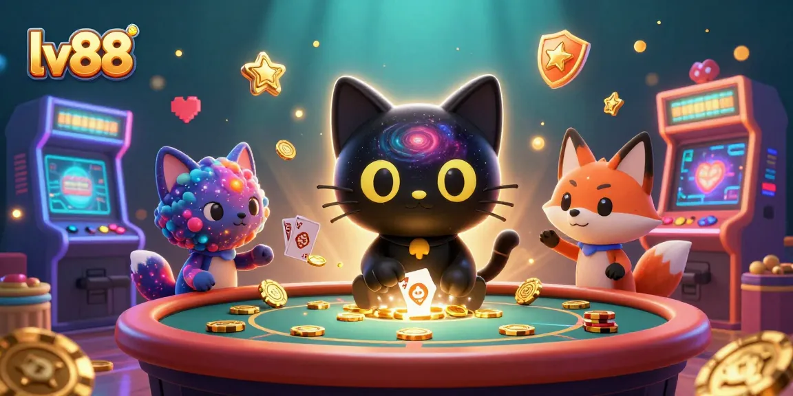 Experience thrilling gaming at lv88, where cosmic characters draw in golden casino rewards.