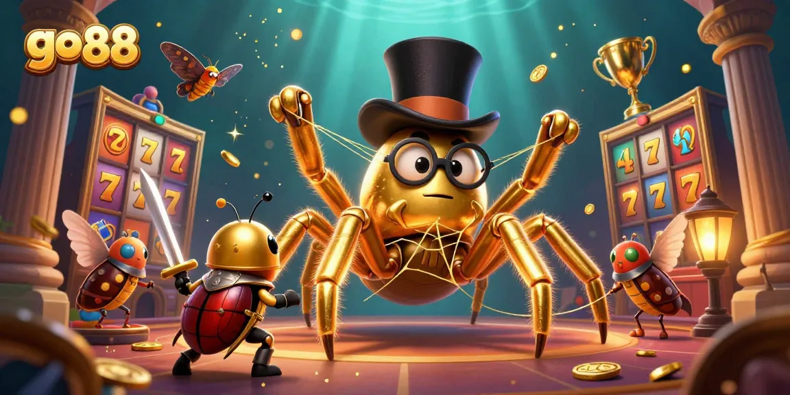 Join the excitement of go 88 casino adventures with spinning slots and theatrical characters.