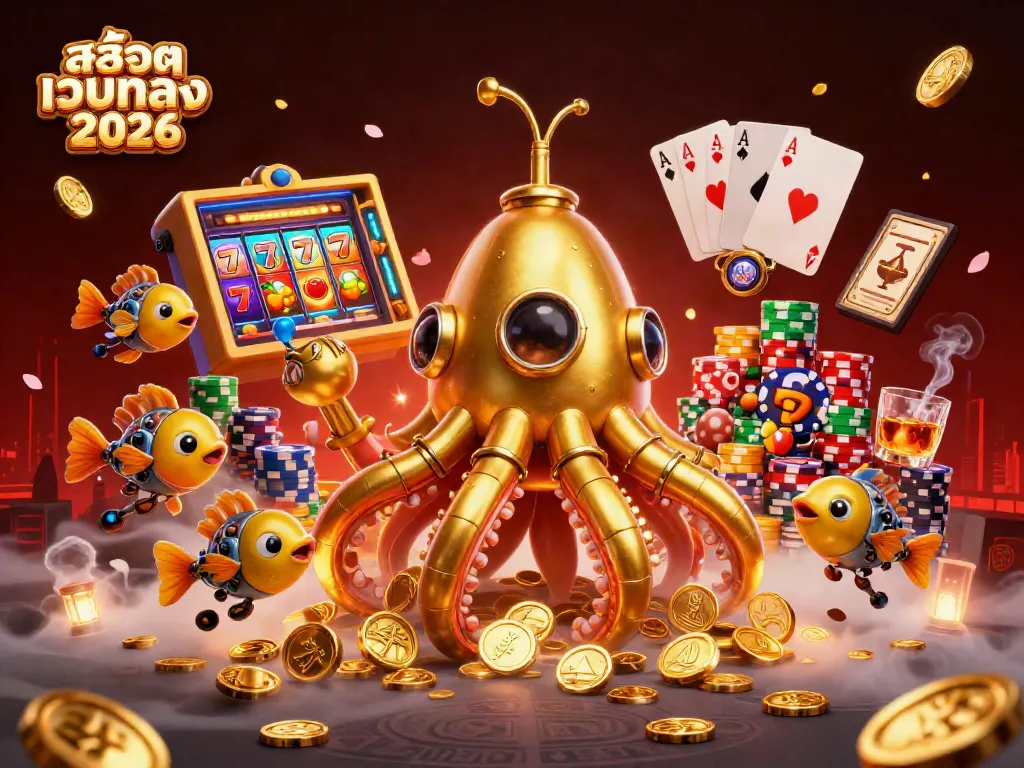 Experience thrilling gameplay with สล็อตเว็บตรง 2026 amidst a dynamic, vibrant casino scene.