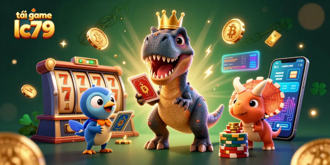 Chơi game slot tại tải game lc79 với hình ảnh sống động từ bối cảnh casino thú vị