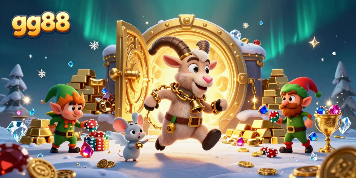 Experience exciting gameplay at gg88 while whimsical characters engage in casino antics.