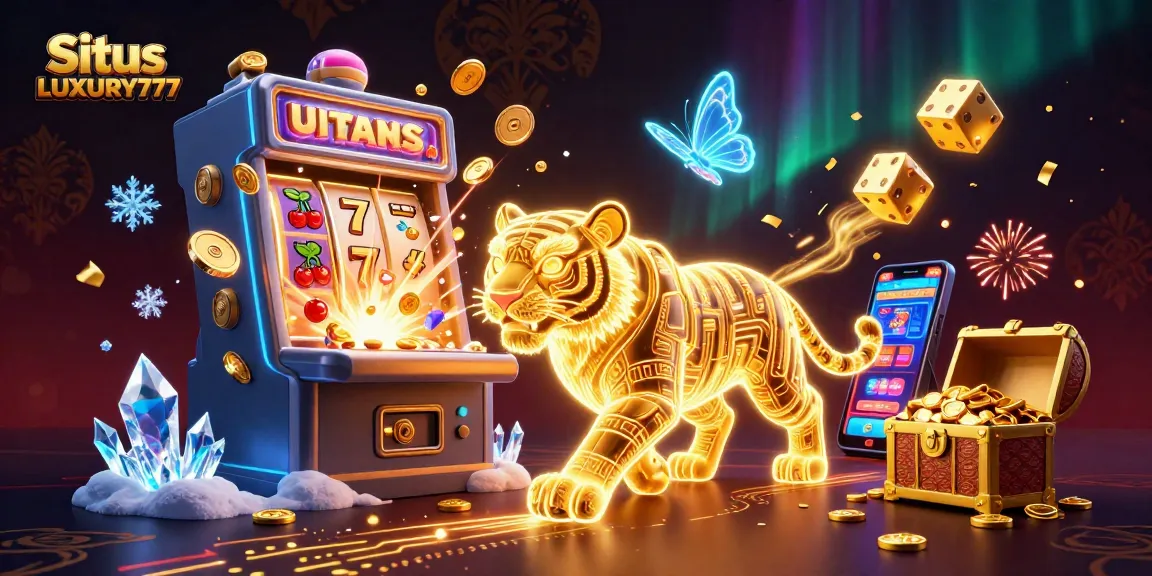 Situs LUXURY777: Nikmati pengalaman bermain mesin slot dengan jackpot melimpah di kasino digital