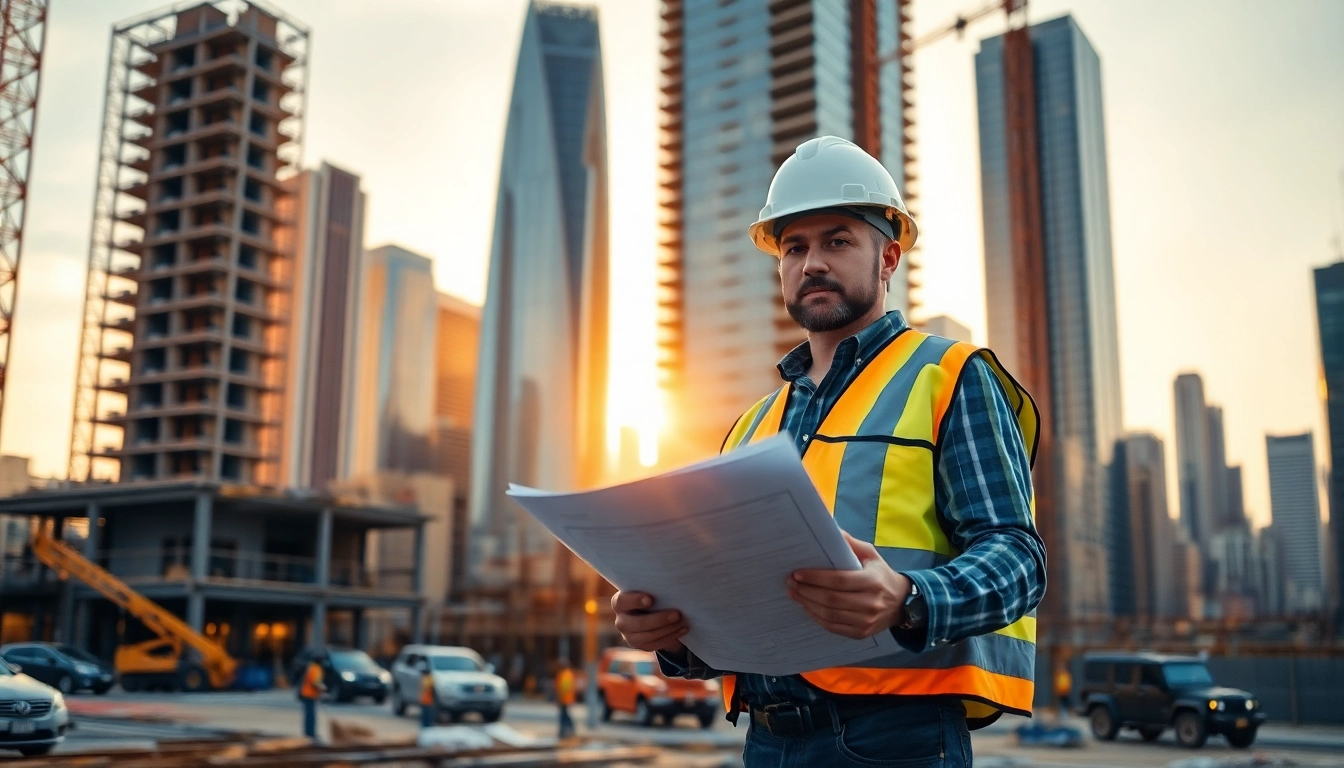 New York City Commercial General Contractor overseeing a vibrant construction project in NYC.