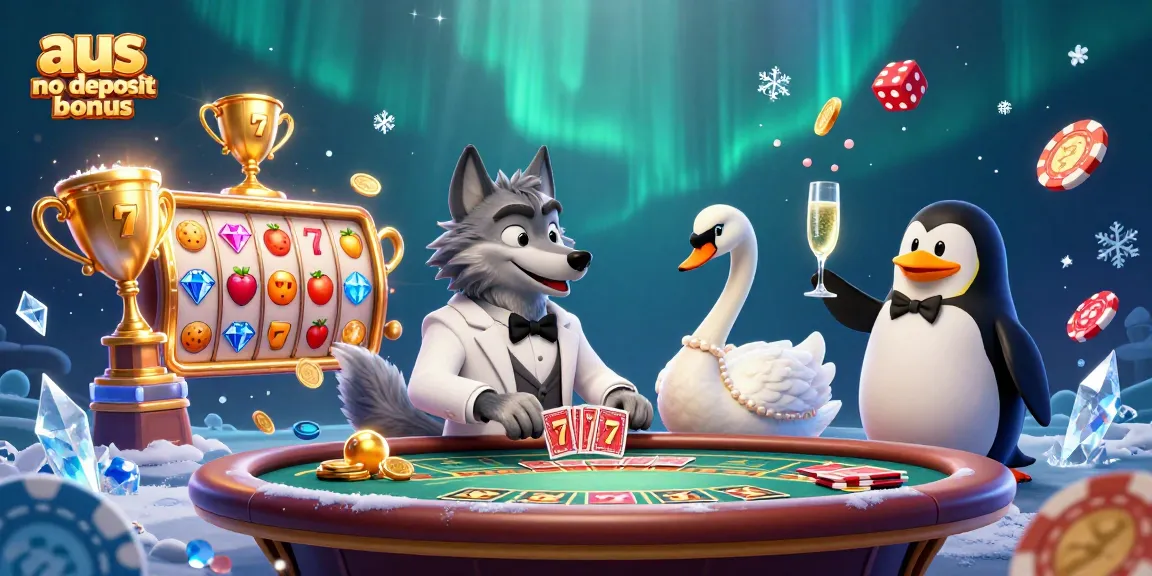 Experience the thrill of aus no deposit bonus with lively casino characters and dynamic slot elements.