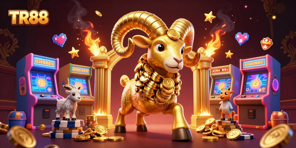 Experience thrilling action at TR88 with 3D characters charging through a vibrant casino scene.