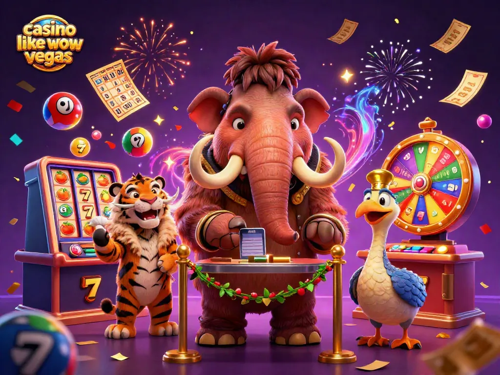 Engage in fun gameplay at a casino like wow vegas with dynamic slot elements and vibrant characters
