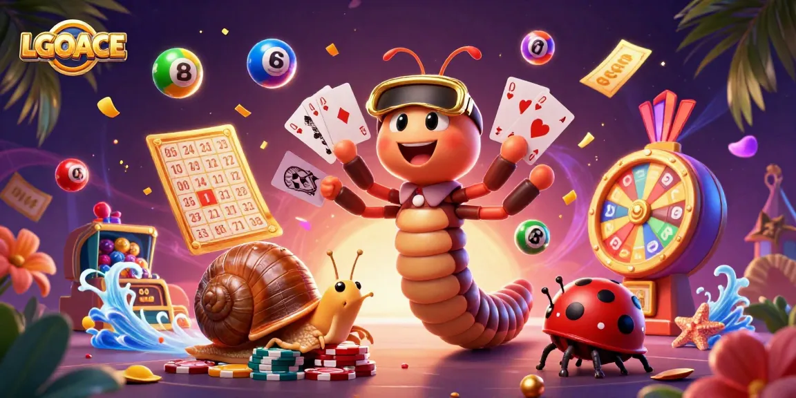LGOACE invites players to experience thrilling casino games with colorful characters and dynamic action.