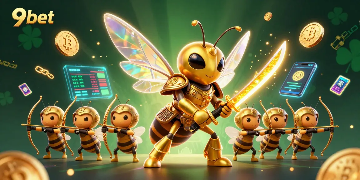 Engage in thrilling gameplay with 9bet's vibrant casino dynamism featuring crypto elements