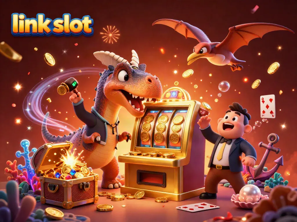 Mainkan dengan slot link saat dino menang jackpot di kasino virtual!