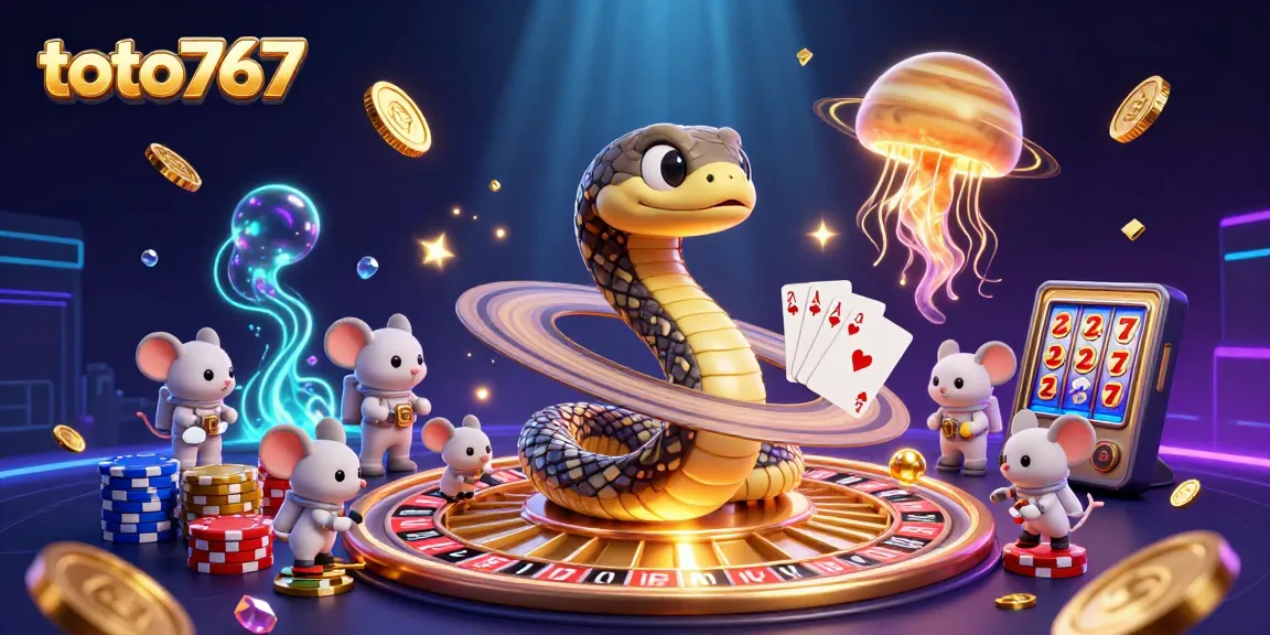 Toto767 memberikan pengalaman bermain seru dengan simbol mesin slot dan dealer luar angkasa yang menakjubkan.