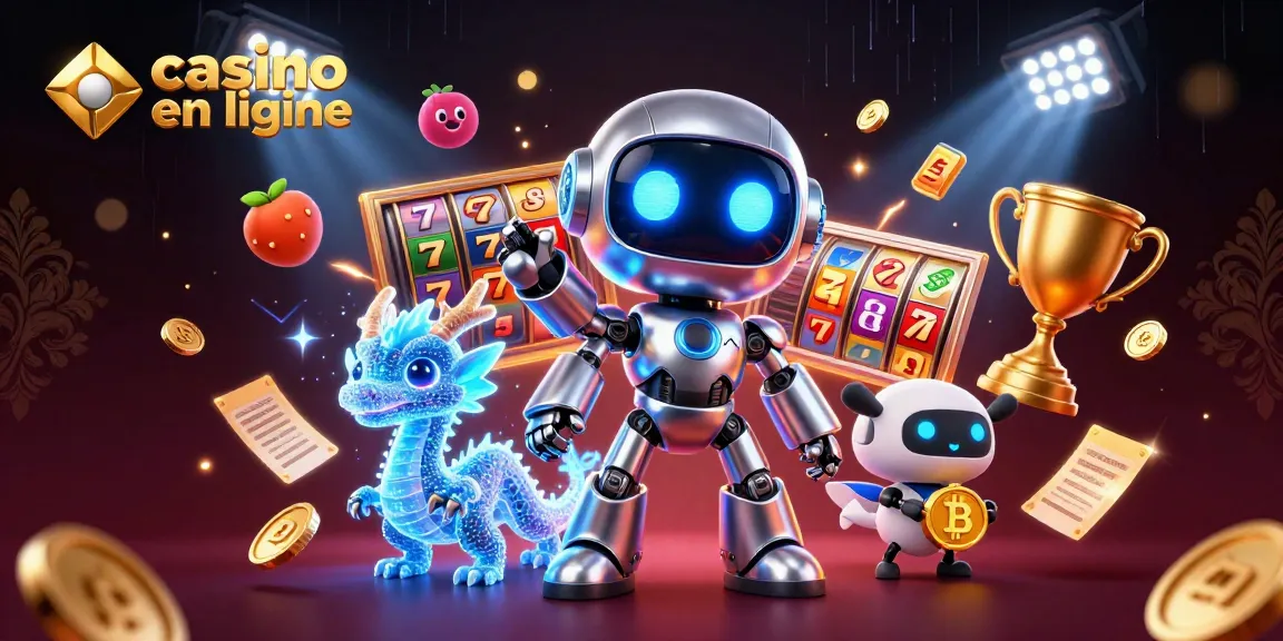 Vivez l'excitation des gains au casino en ligne avec des personnages 3D colorés et des éléments de jeu dynamiques.