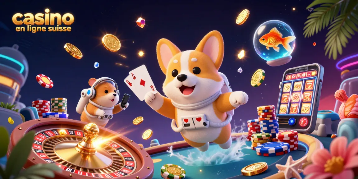 Jouez à casino en ligne suisse avec des personnages fantastiques dans un casino spatial.