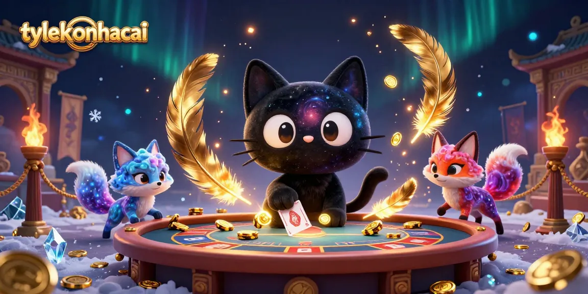 Experience winning strategies from tylekeonhacai in this vibrant cosmic casino scene.