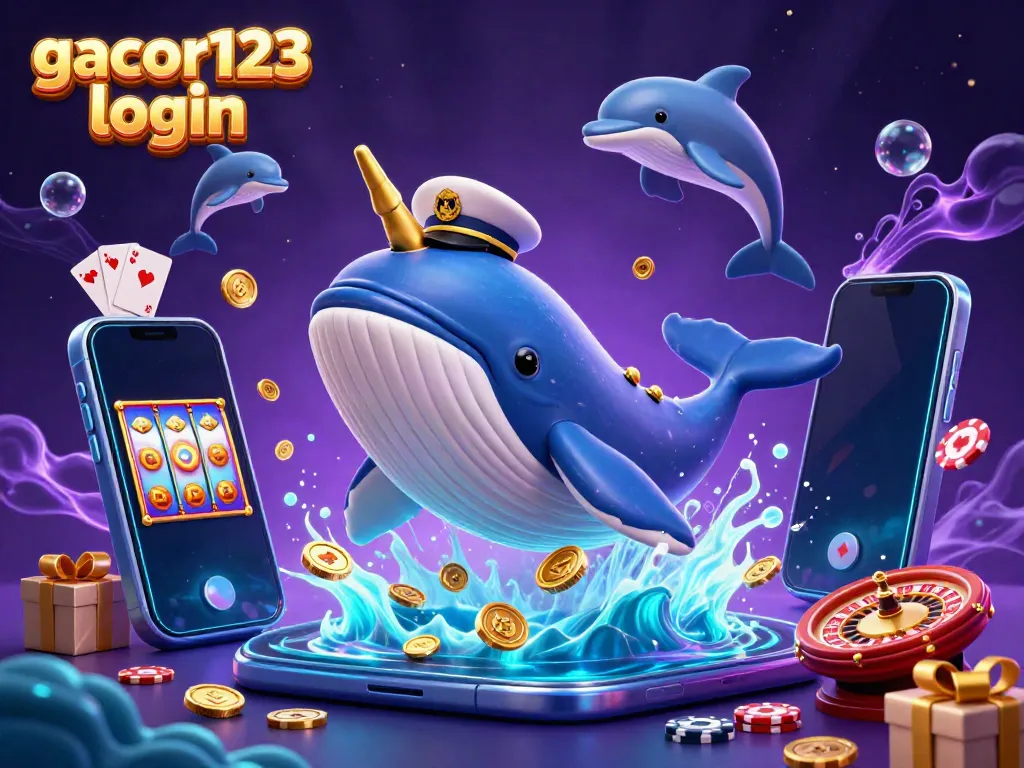 Experience thrilling wins with gacor123 login featuring captivating characters in a vibrant casino setting.