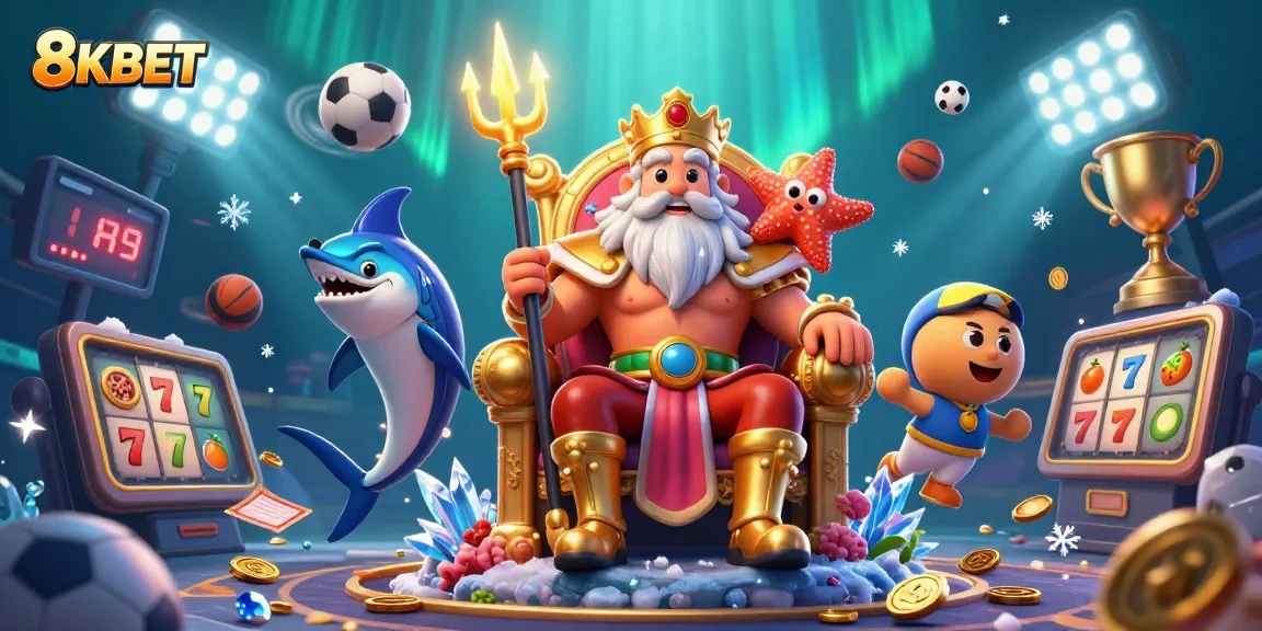 Engage in thrilling gameplay with 8KBET’s vibrant sea king and dynamic sports elements.