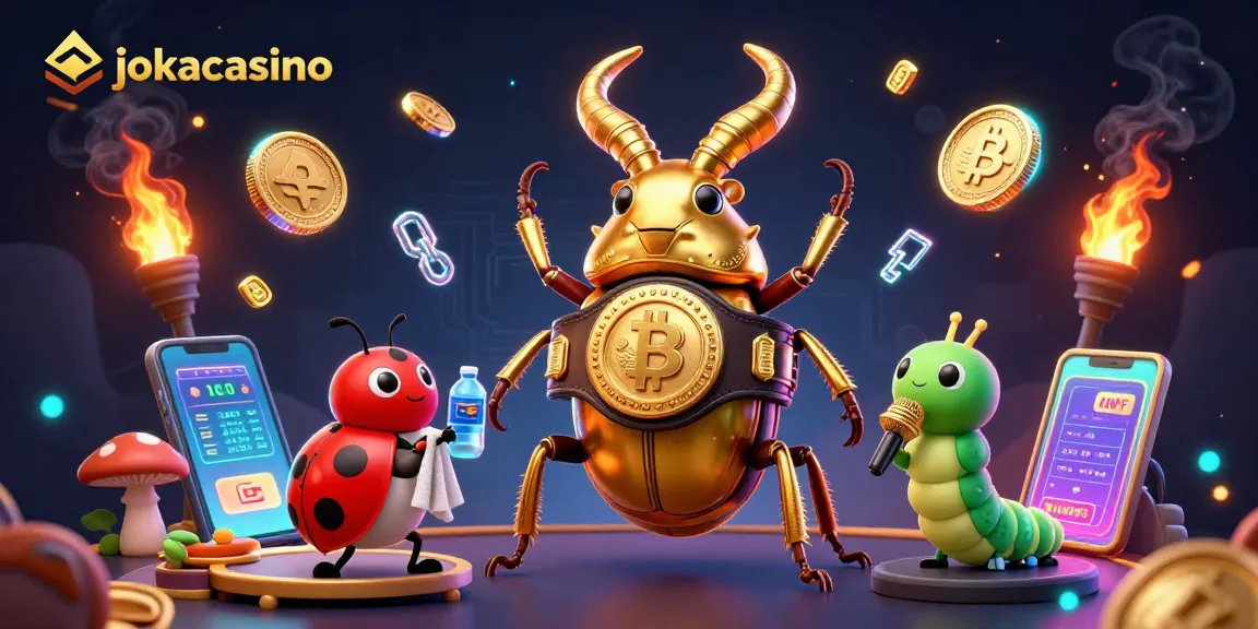 Experience the excitement at jokacasino with a thrilling 3D cartoon showdown featuring casino elements.