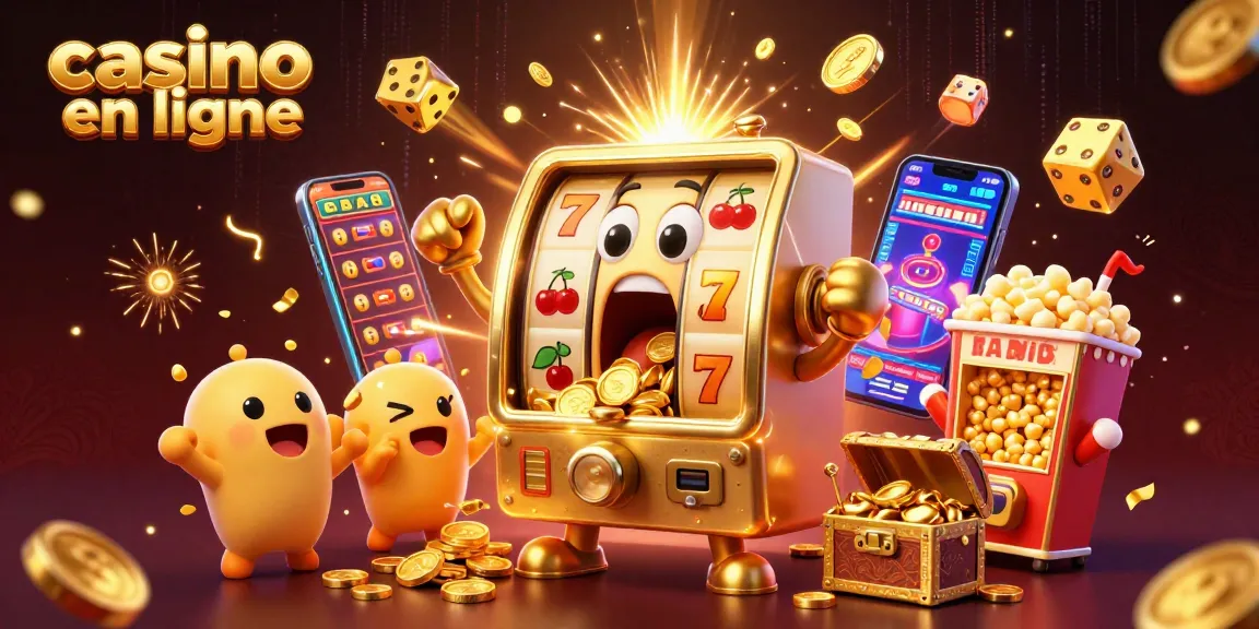 Remportez des gains avec casino en ligne et un jackpot éblouissant de machines à sous !
