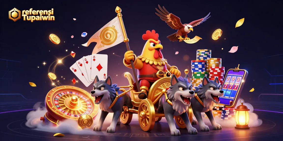 Menggali referensi Tupaiwin, simbol keberuntungan dalam kasino dengan chariot keemasan dan harta berkilau
