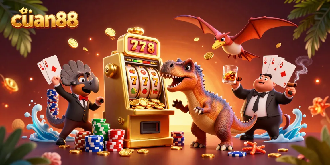cuan88 mengungguli jackpot mesin slot dengan gambar unik dan elemen kasino lainnya