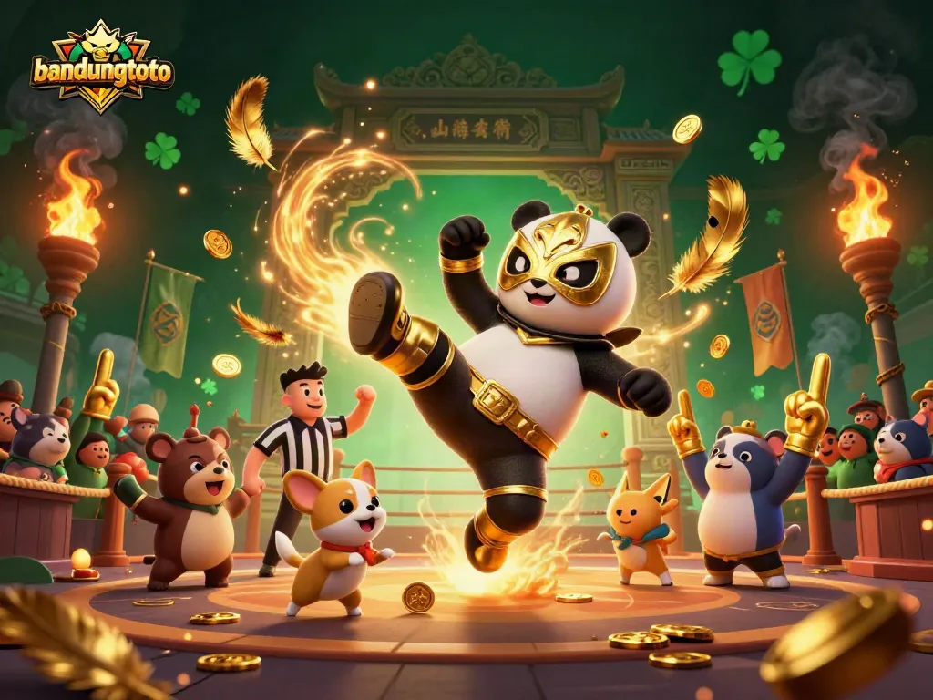 Join the excitement of bandungtoto gaming with vibrant 3D action featuring animal characters, bets, and thrilling atmosphere.