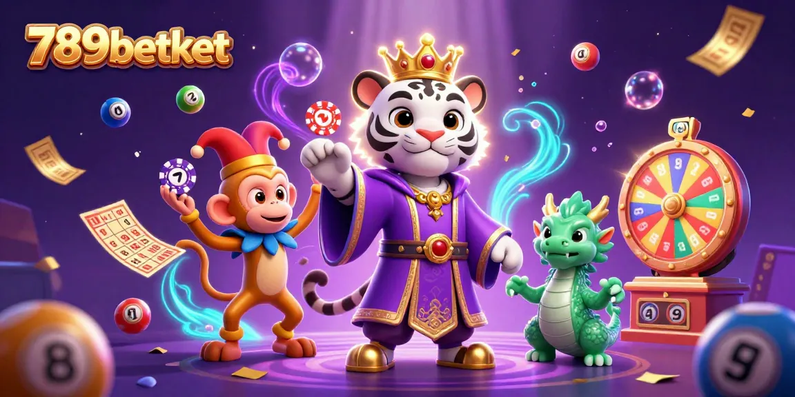 Engage with thrilling gameplay at 789betket featuring a vibrant 3D casino illustration.