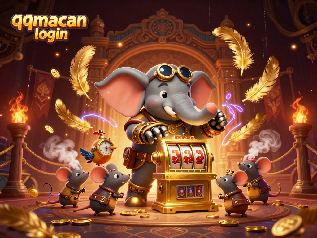 Engage with qqmacan login for a thrilling casino experience with steampunk characters and dynamic elements.