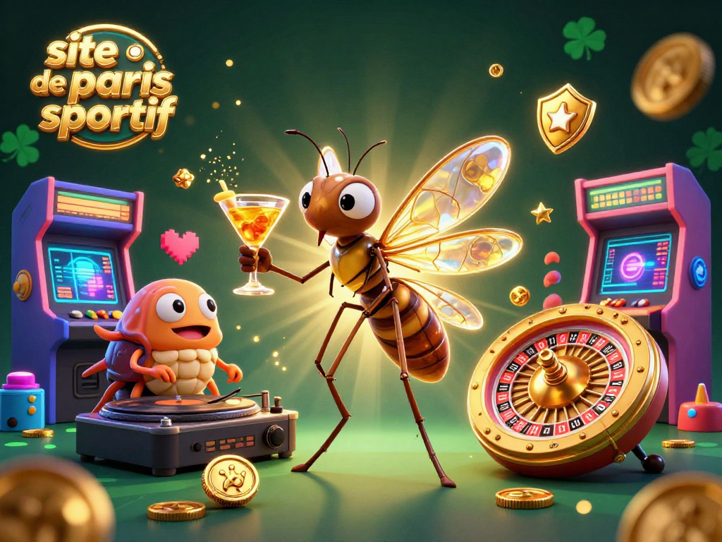Vivez l'expérience d'un site de paris sportif captivant avec un personnage en effet 3D au casino.