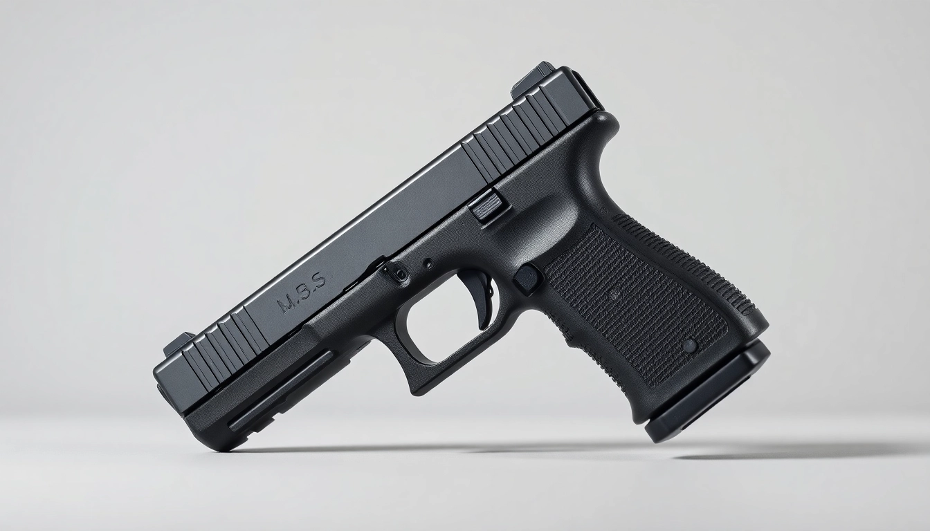Showcase glock 17 slide for sale highlighting its precision engineering and sleek design.