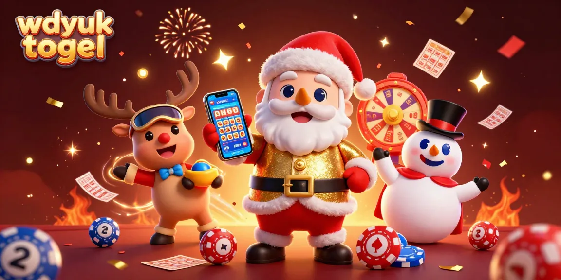 Engage in exciting wdyuk togel action with festive characters and luxurious casino elements.