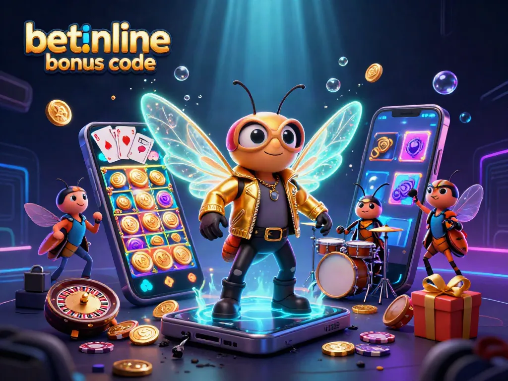 Engage with BetOnline bonus code for exciting slots, vibrant characters, and casino action.