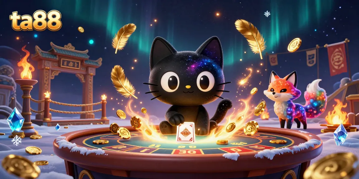 Experience thrilling gameplay with ta88's cosmic casino scene featuring vibrant characters and dynamic elements.